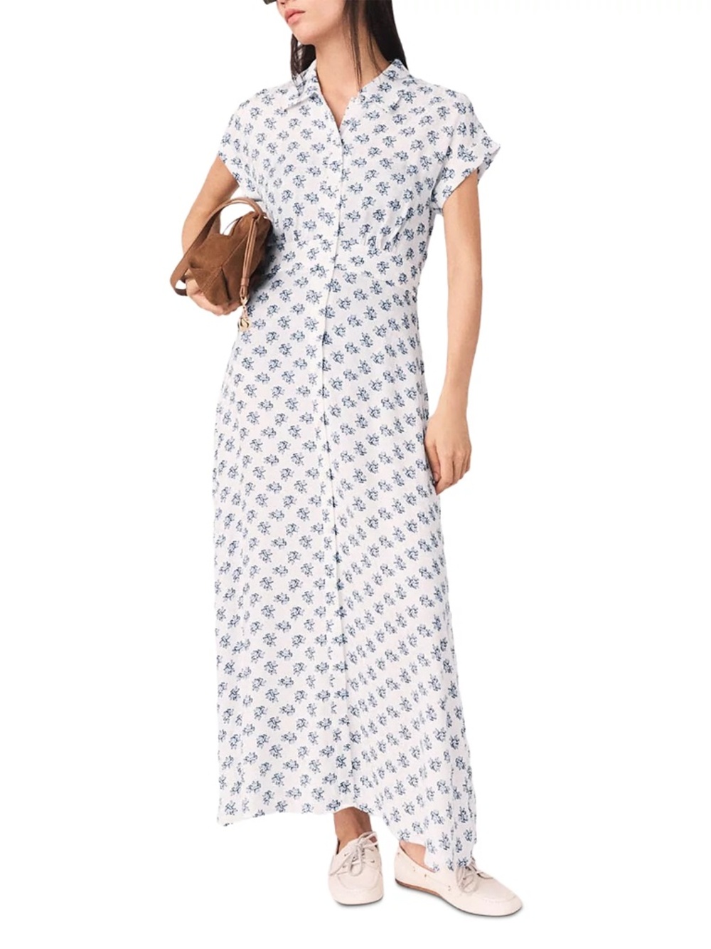 Rubarsemi Jacquard Print Maxi Dress